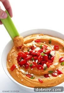 Buffalo Hummus Dip Recipe