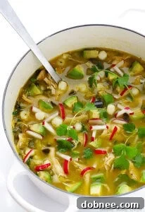 Easy Chicken Posole Verde