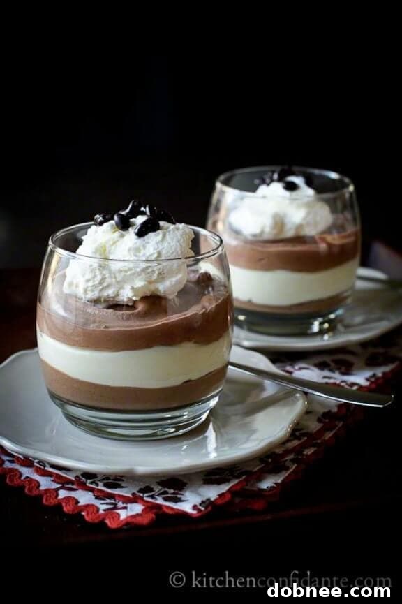 Triple Chocolate Mousse | kitchenconfidante.com