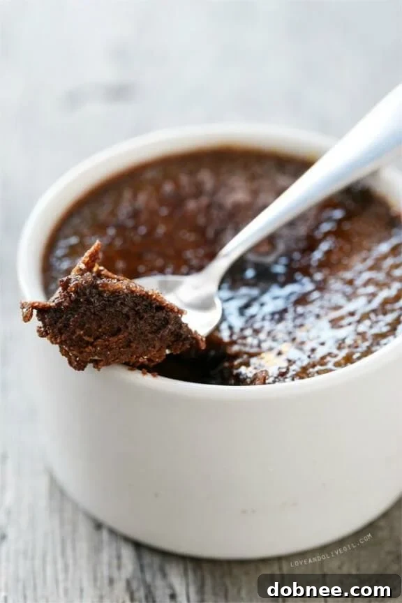 Chocolate Truffle Crème Brûlée | loveandoliveoil.com