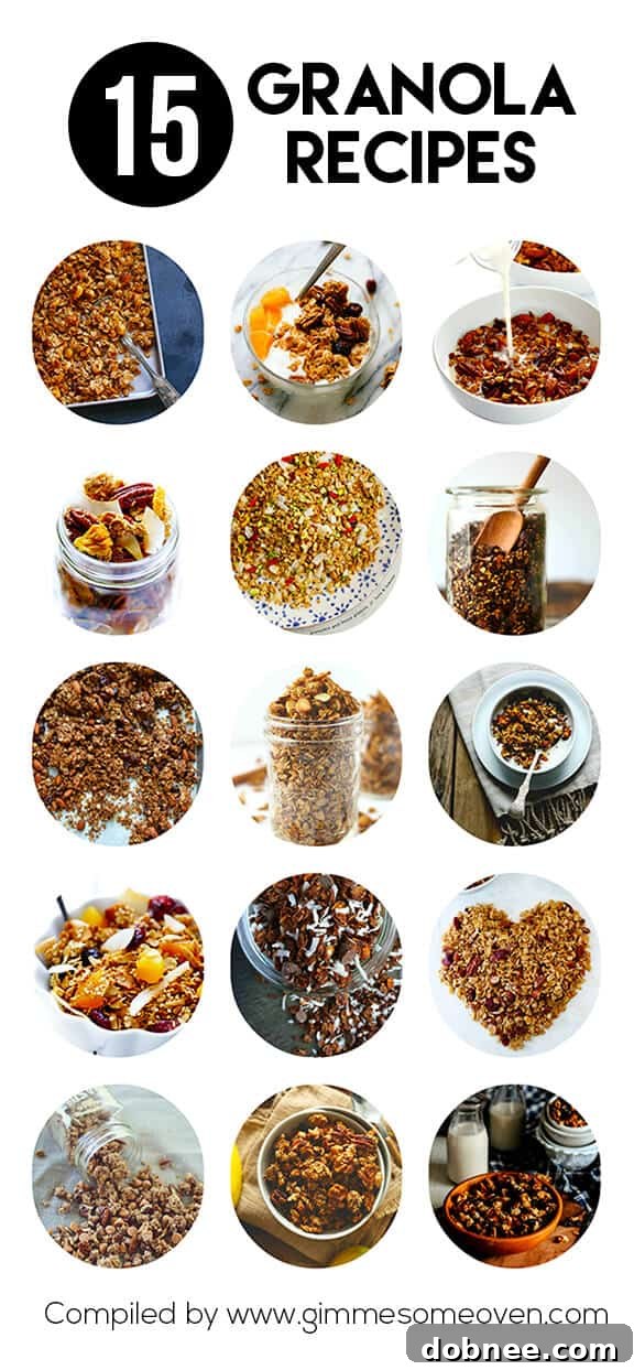 15 Granola Recipes | gimmesomeoven.com