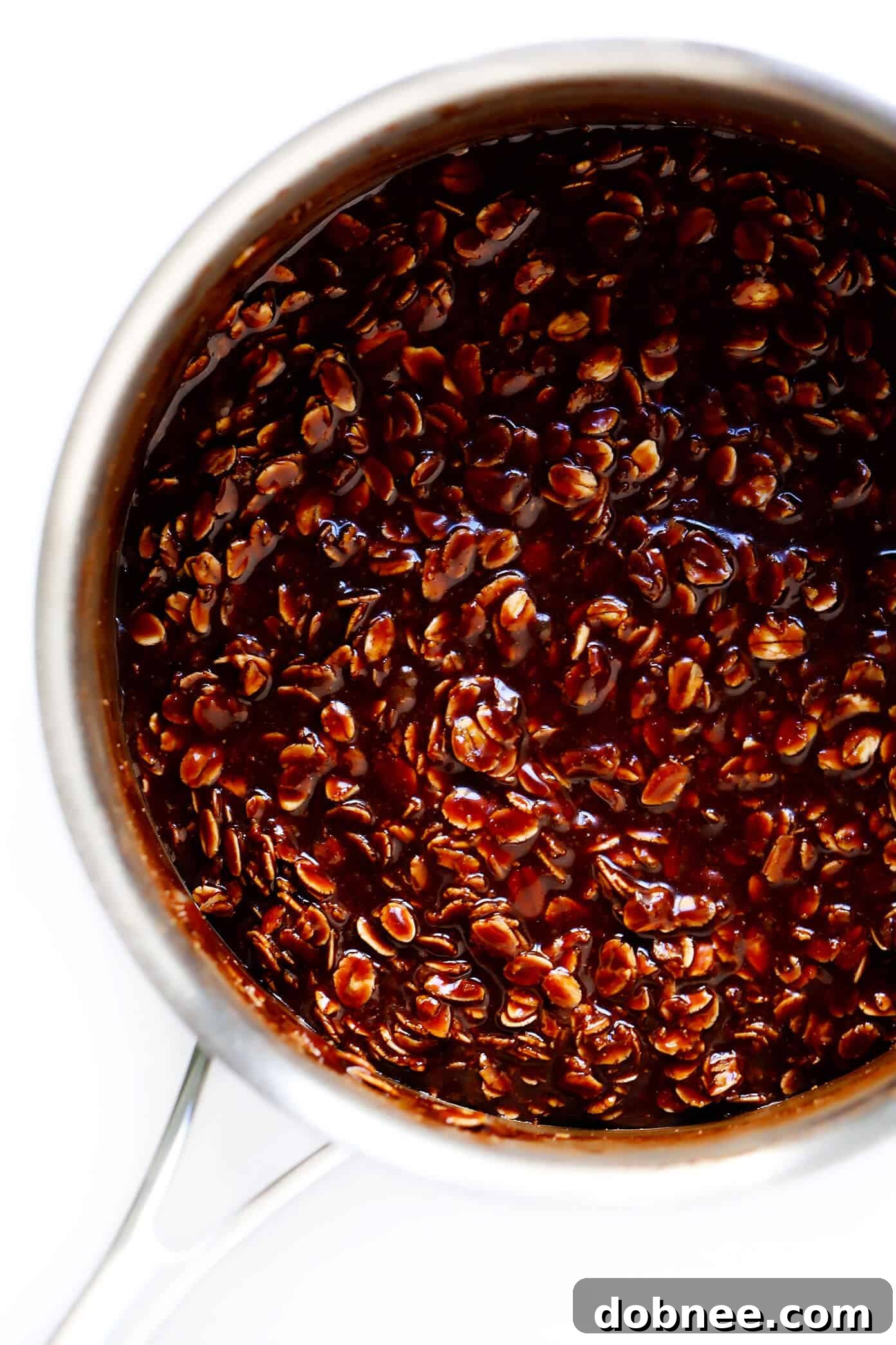 No Bake Cookies Recipe Ingredients Layout