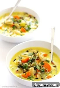 Curried Chicken and Wild Rice Soup