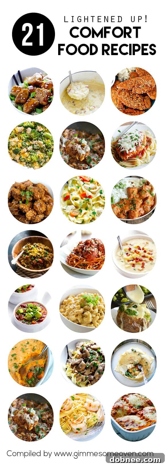 21 Delicious & Healthy Lightened-Up Comfort Food Recipes for Guilt-Free Indulgence