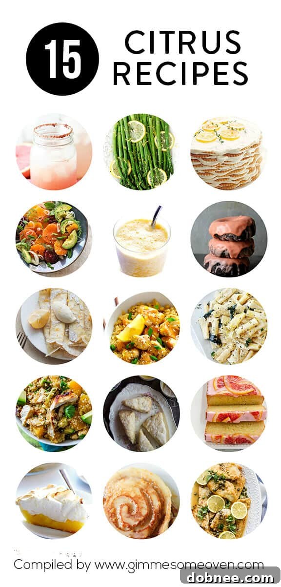 Brighten Your Winter: A collection of fresh citrus recipes from top food bloggers.