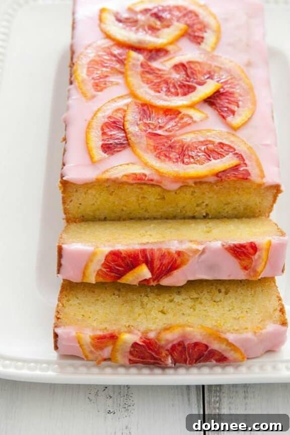 Blood Orange Loaf Cake from Annie's Eats.