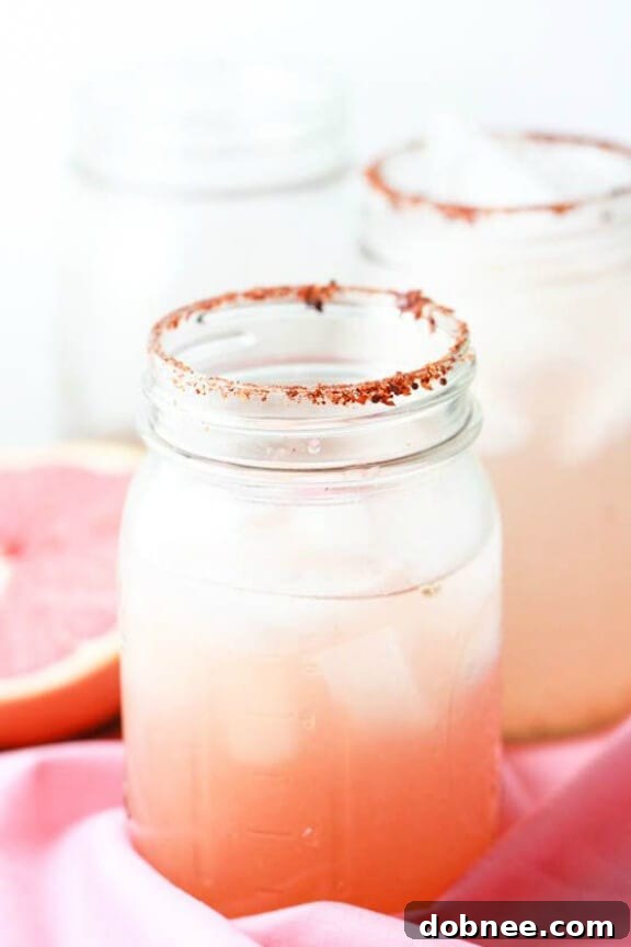 Spicy Grapefruit Margaritas from Eat, Live, Run!