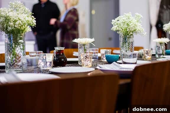 Beautifully Set Table for Brunch with French Toast Cups | gimmesomeoven.com