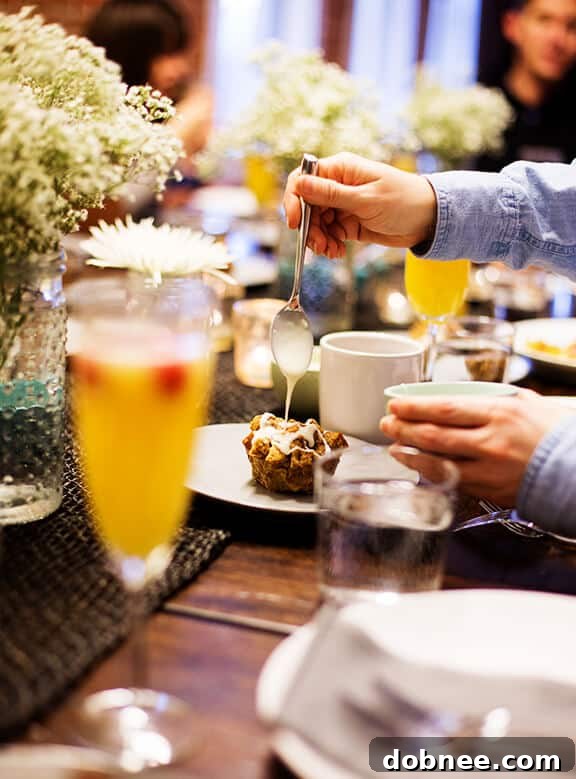 Close-up of Whiskey Cream Cheese Glaze for French Toast Cups | gimmesomeoven.com
