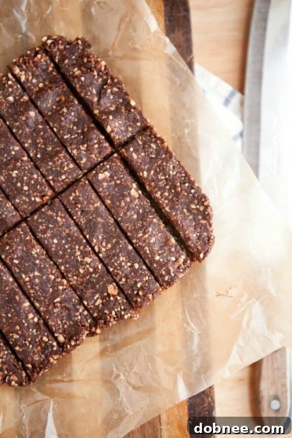 Homemade Chocolate Hazelnut Larabar recipe.