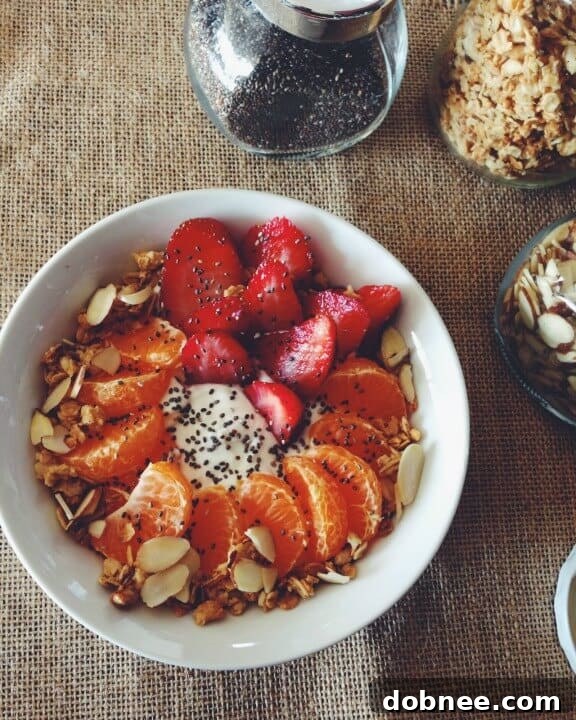 Greek Yogurt Power Bowl for protein and probiotics.