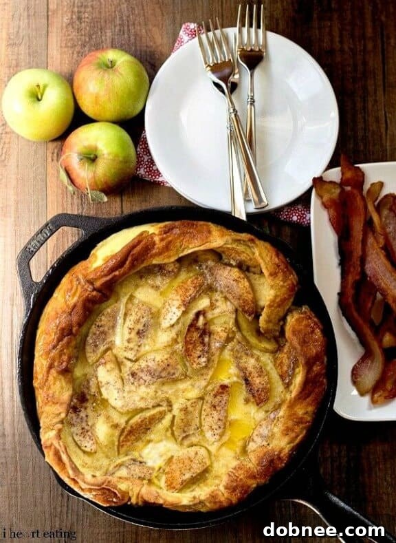Caramelized Apple German Pancakes by I Heart Eating, a comforting and flavorful dish