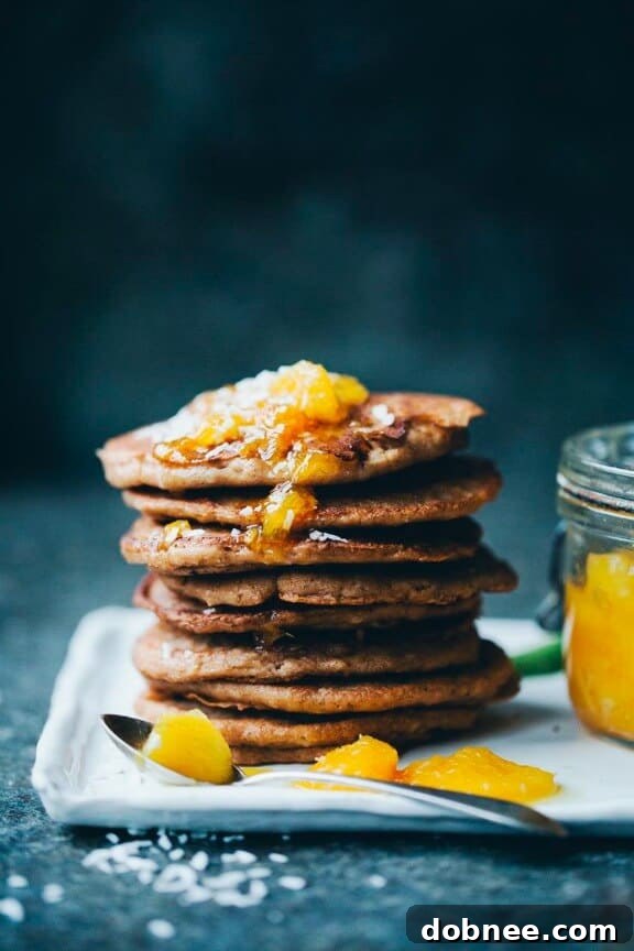 Healthy Coconut and Quinoa Pancakes from Green Kitchen Stories, a gluten-free and nutritious option