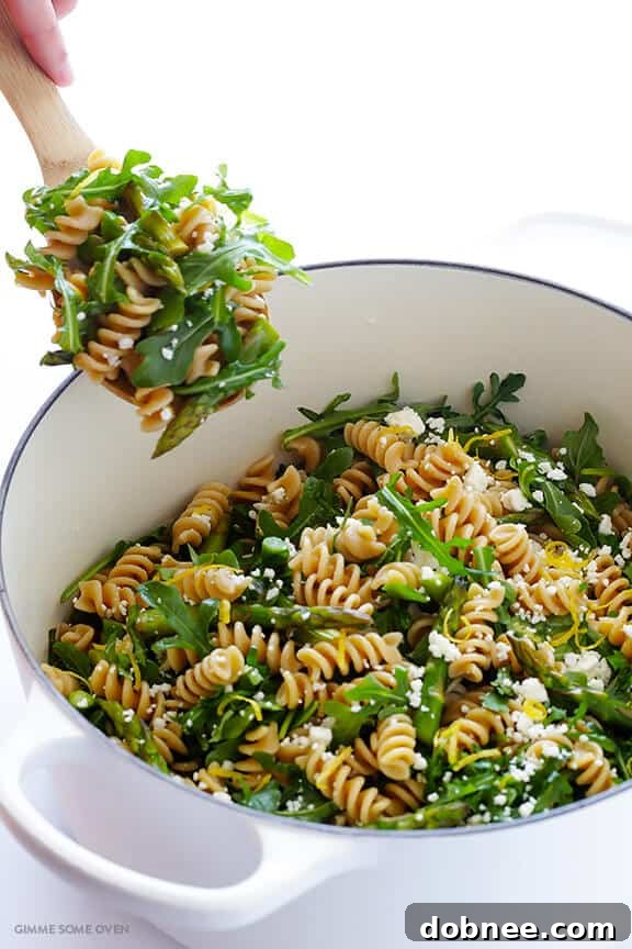 Light and Zesty Asparagus and Arugula Pasta Salad: The Perfect Quick Spring Dish for Any Occasion