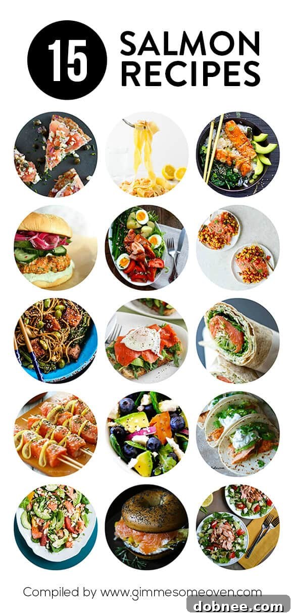 Delicious Collection of Salmon Recipes from Food Bloggers