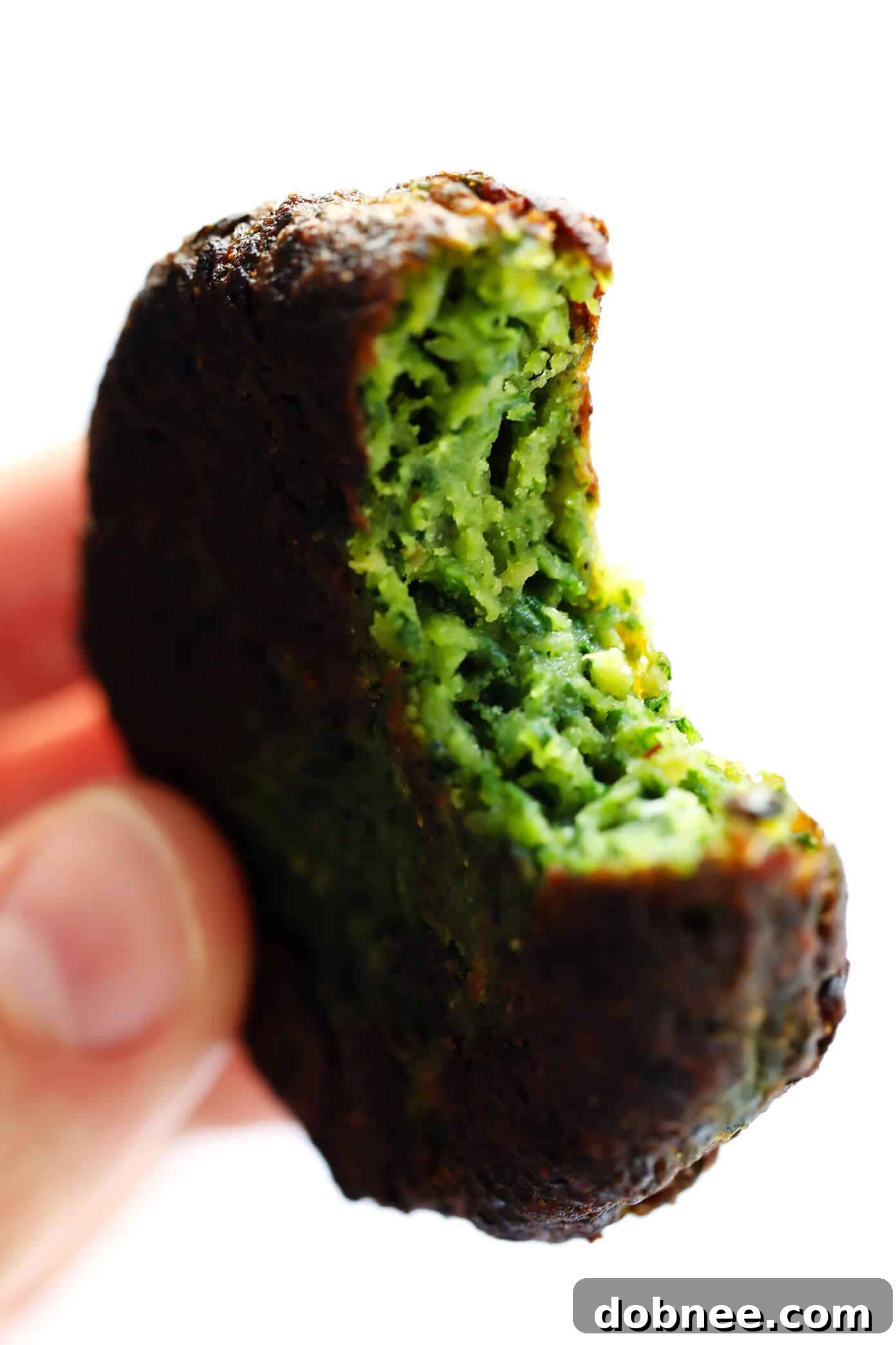 Delicious Homemade Falafel - Perfectly golden brown and ready to be served.