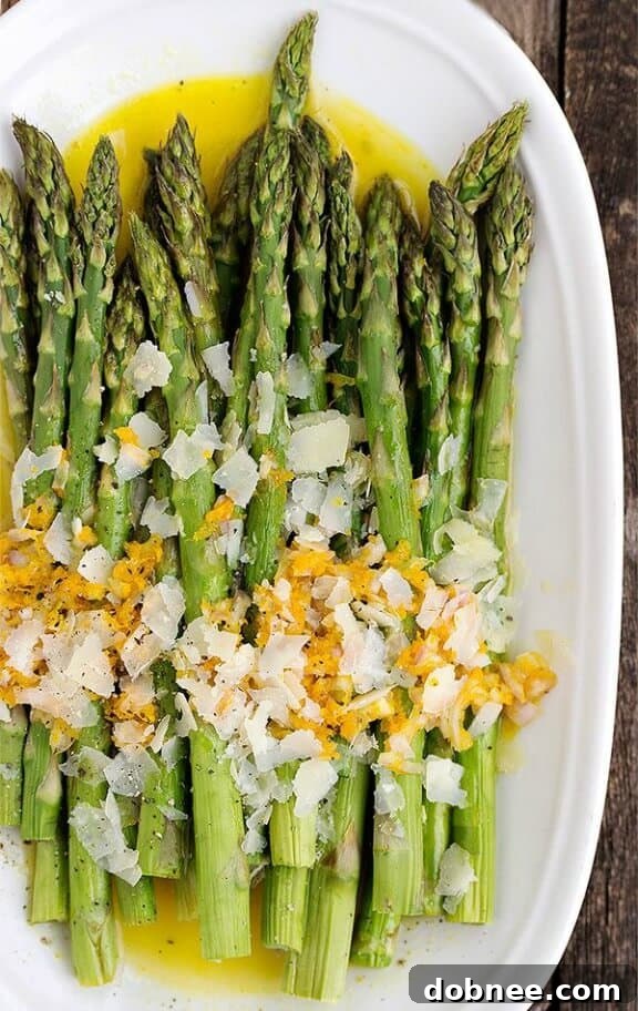 Warm Roasted Asparagus Salad with Orange Dressing | seasonsandsuppers.ca