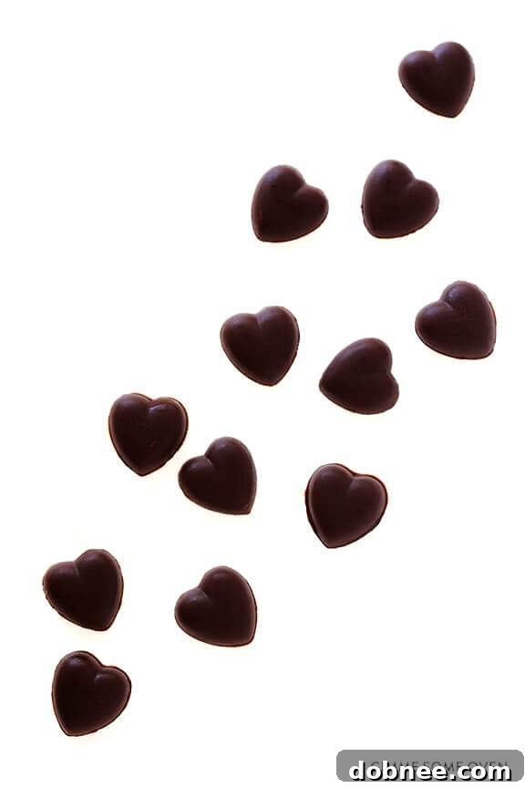 Easy 5-Ingredient Peanut Butter Chocolates – a delightful naturally sweetened, gluten-free treat