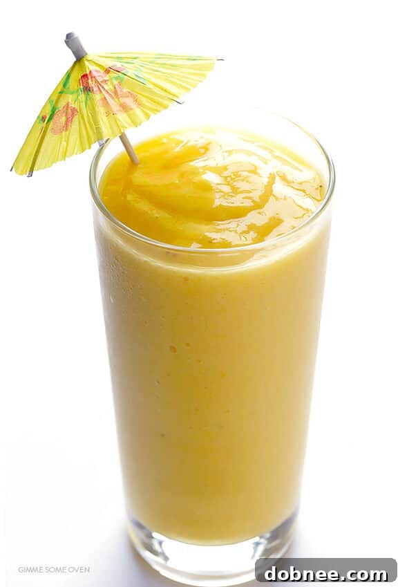 Five-Minute Paradise Blend 2 5-Ingredient Tropical Smoothie | gimmesomeoven.com