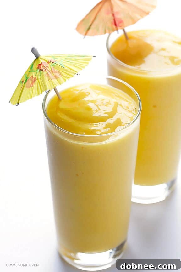 Five-Minute Paradise Blend 6 5-Ingredient Tropical Smoothie | gimmesomeoven.com