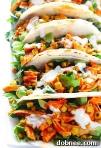 Buffalo Chicken Tacos