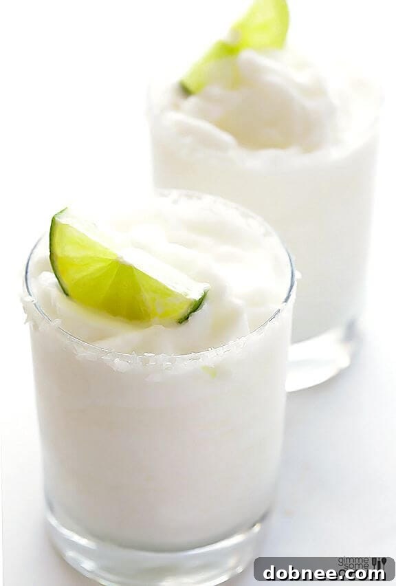 Coconut Margarita - Creamy Tropical Escape