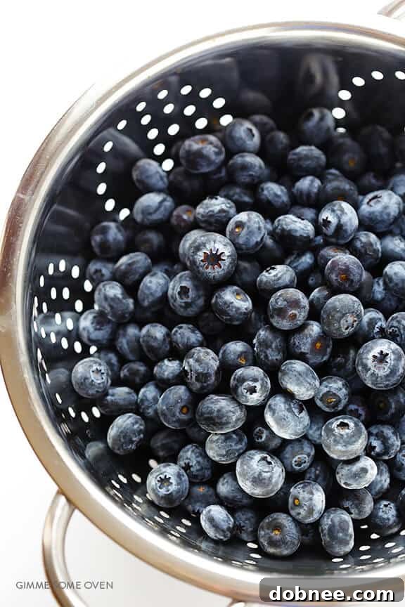 Easy Blueberry Crisp -- this fresh dessert is quick and easy to make, naturally gluten-free and vegan, and absolutely irresistible! | gimmesomeoven.com