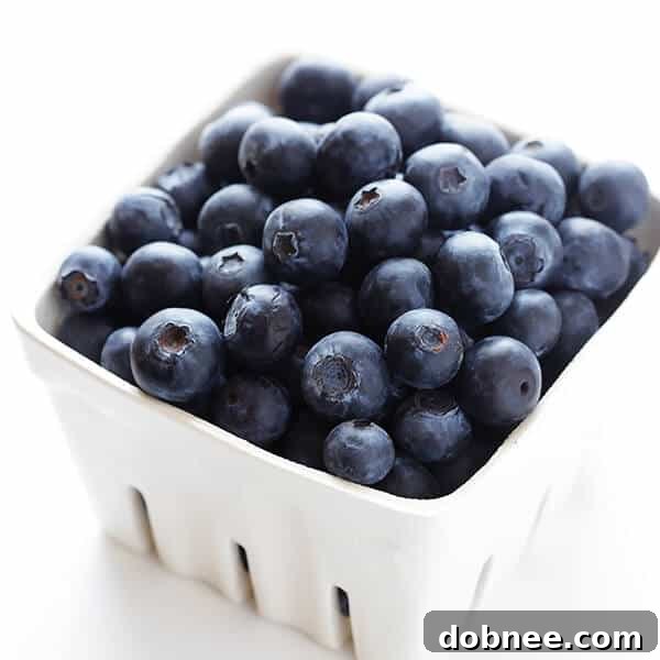 Blueberry Muffin Smoothie with vibrant purple color, ready to be enjoyed.