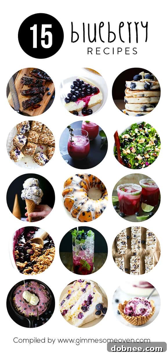 Delicious Collection of Fresh Blueberry Recipes: Sweet and Savory Ideas