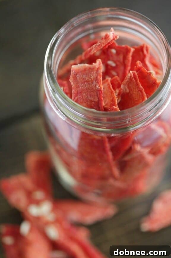 15 Refreshing Watermelon Creations 13 Watermelon Jerky | dashofbutter.com