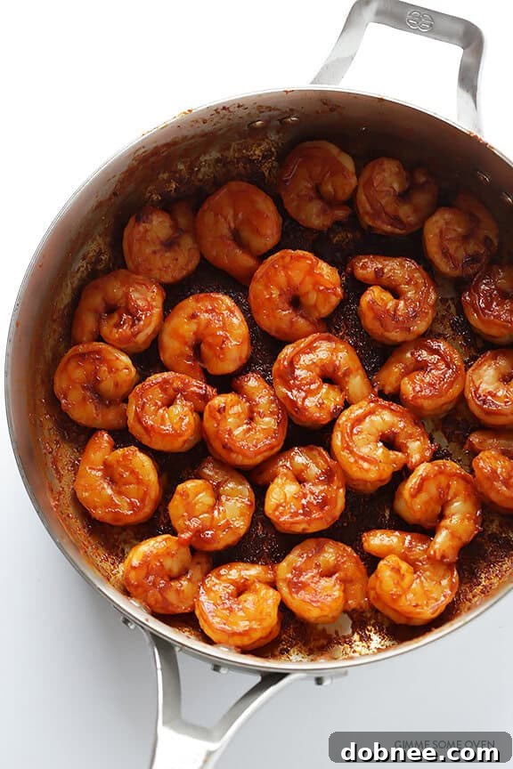 The simple ingredients for quick shrimp tacos, featuring Old El Paso seasoning.