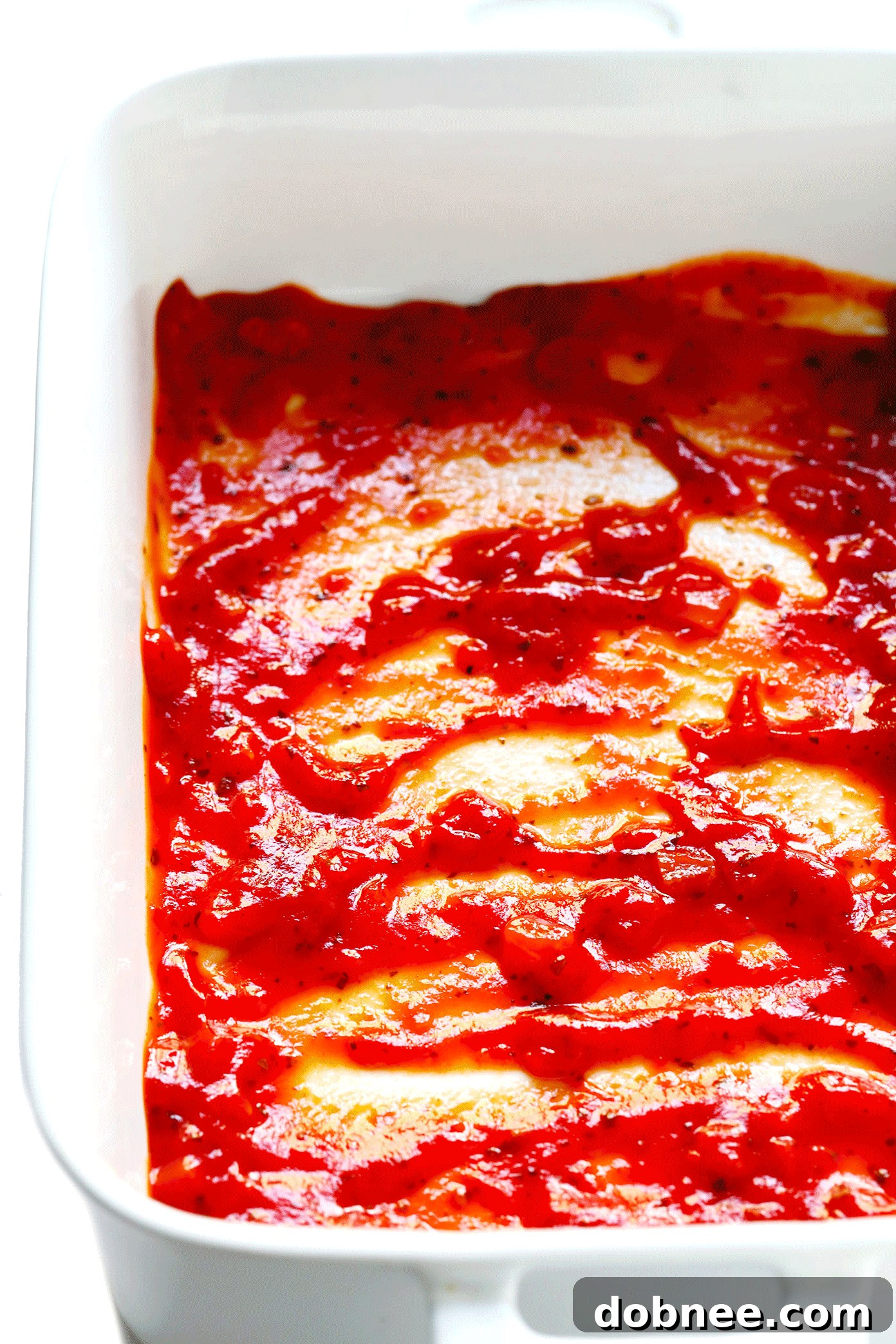 Detailed steps on how to prepare Baked Eggplant Parmesan in the oven