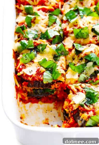 Baked Eggplant Parmesan