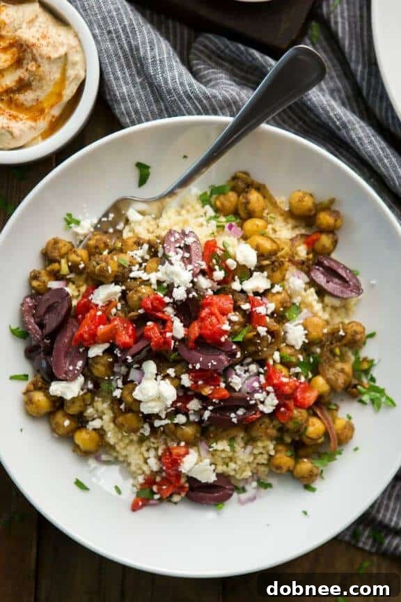 Chickpea Shawarma with Millet, a flavorful and nutritious Middle Eastern-inspired vegetarian dish.