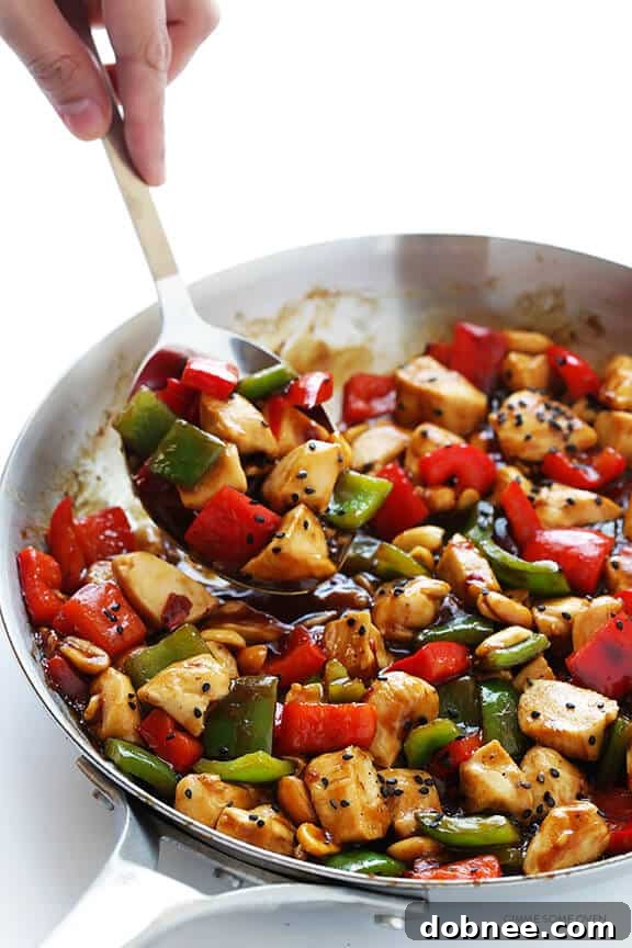 Homemade Kung Pao Chicken with natural sweeteners – a quick and easy recipe that tastes better than takeout. Discover the secret to a perfectly balanced sweet and spicy sauce.