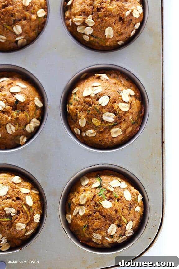 Simple and Healthy Zucchini Muffins for any time of day