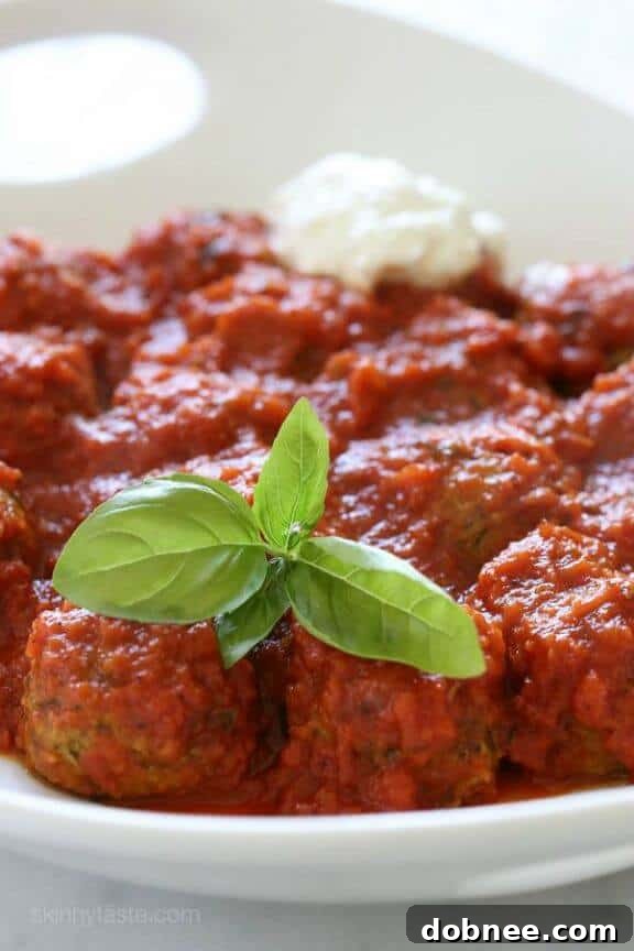 Flavorful Zucchini Meatballs - a healthy twist on a classic