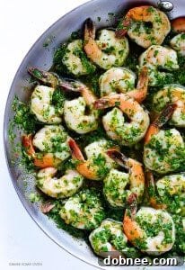 Chimichurri Shrimp, a quick and delicious 10-minute recipe.