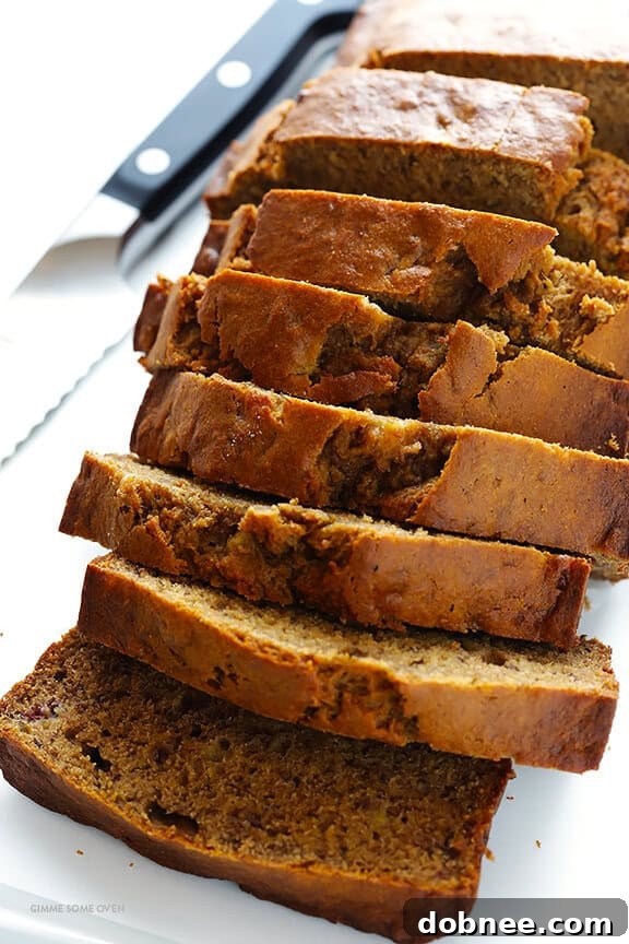The perfect homemade banana bread, moist, healthy, and naturally sweetened.