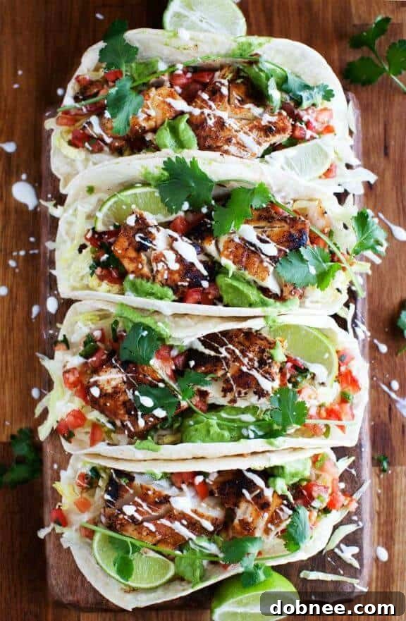 Cajun Fish Tacos | curiousnut.com