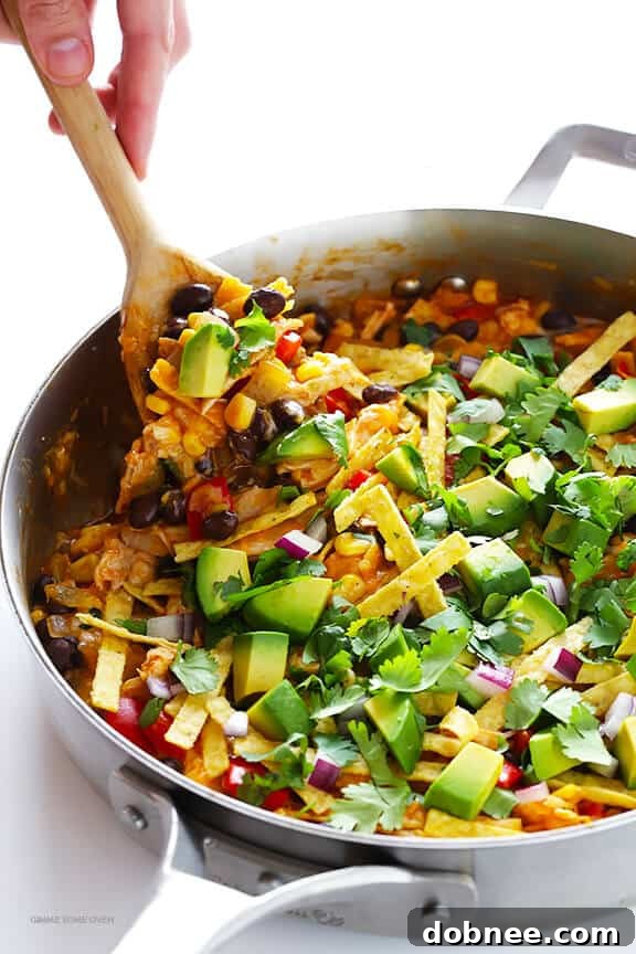 Easy Chicken Enchilada Skillet: Quick, Flavorful, and Ready in 20 Minutes