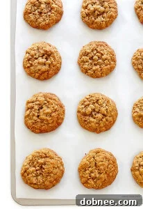 Whole Wheat Oatmeal Cookies: A healthier, soft, and chewy treat.