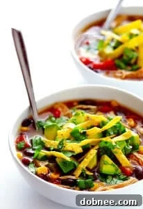 Slow Cooker Chicken Tortilla Soup