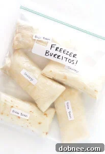Freezer Breakfast Burritos, a convenient and delicious meal prep recipe.