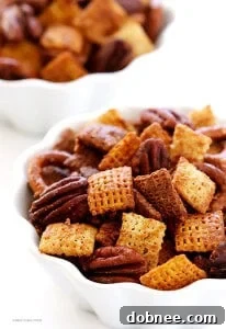 Candied Pecan Chex Mix
