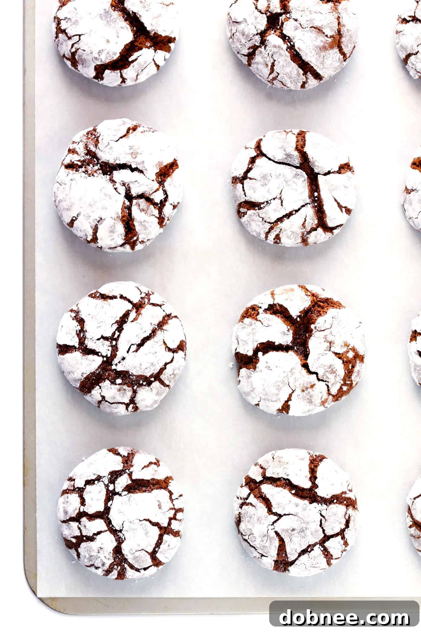 Chocolate Crinkle Cookies