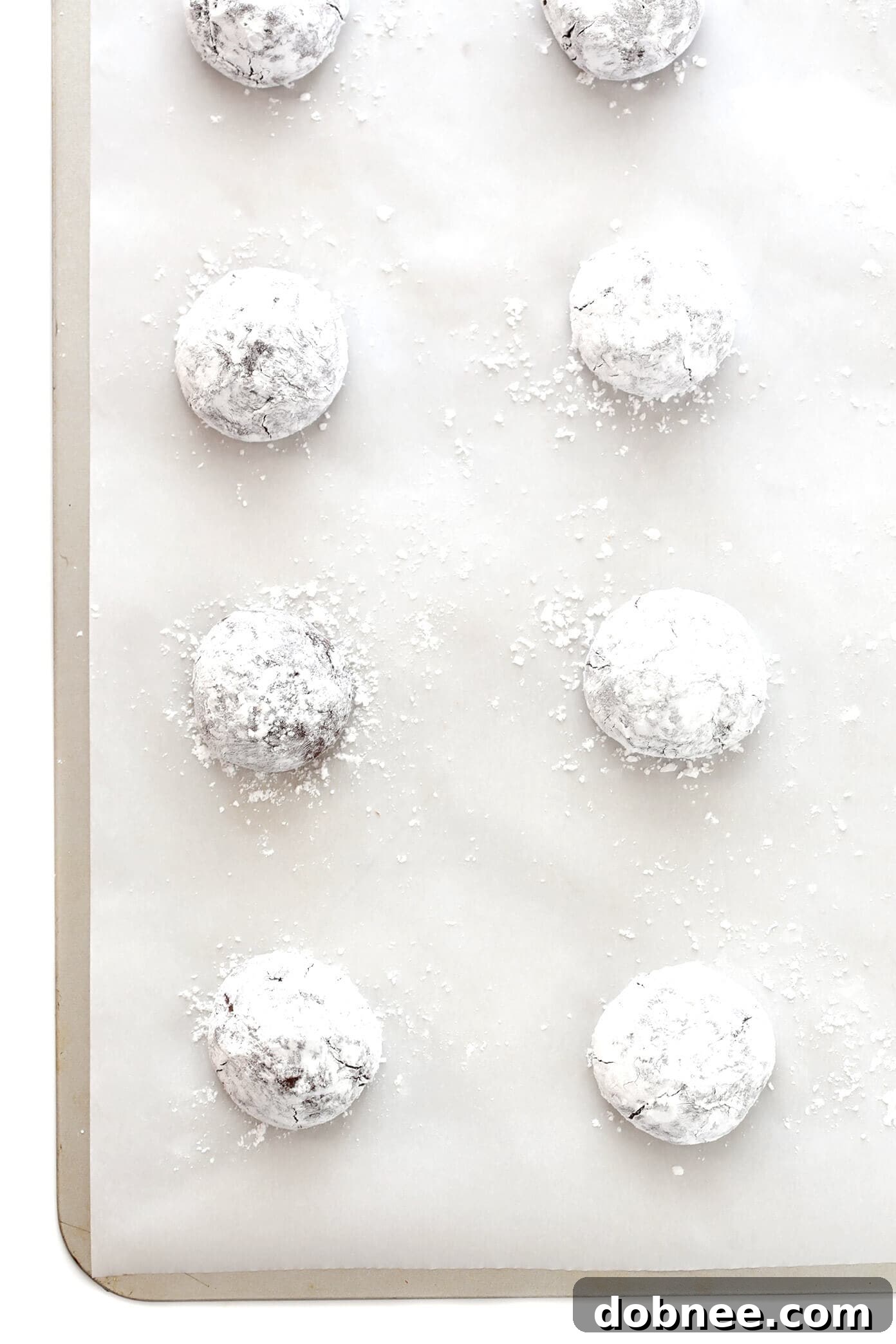 Chocolate Crinkle Cookie Dough