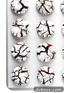 Chocolate Crinkle Cookies