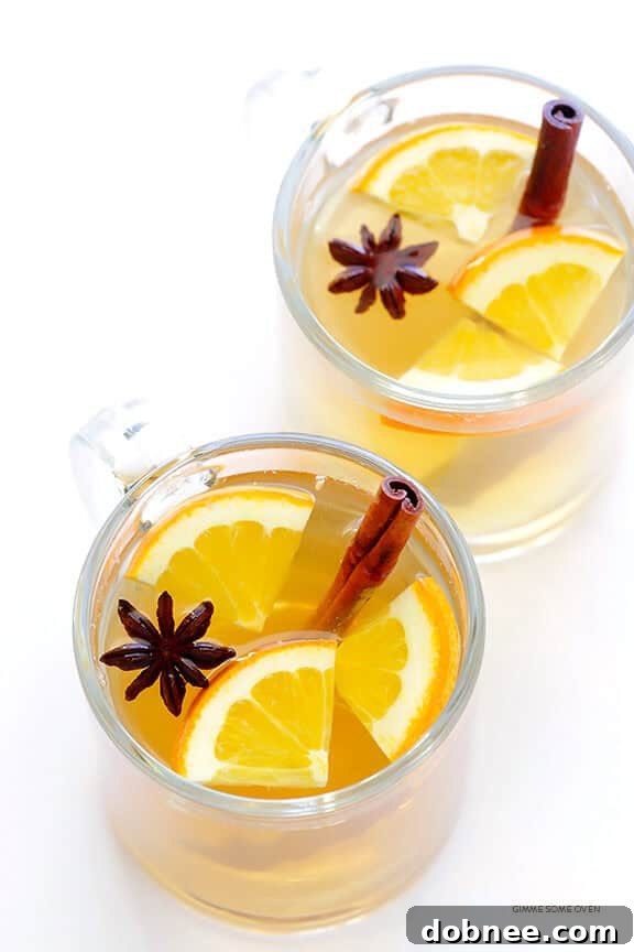 Mulled White Wine Recipe - Easy, warm, and comforting holiday drink