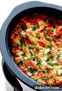 A delicious Slow Cooker Lasagna recipe, perfect for easy weeknight meals.